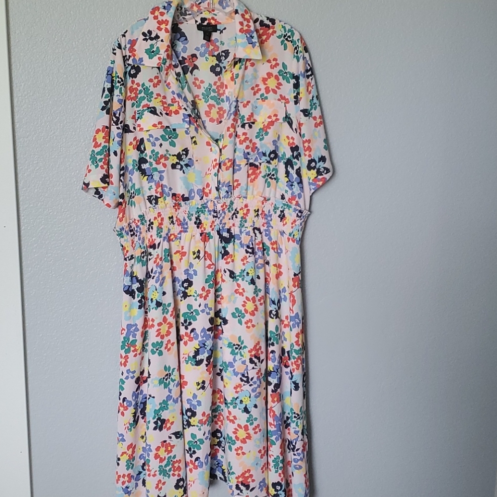 Halogen floral dress